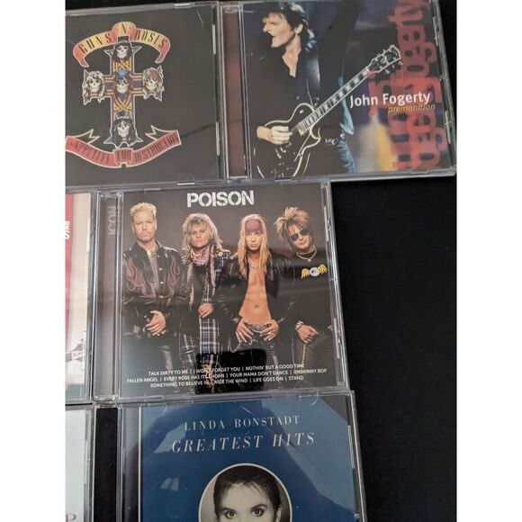 Lot Of CD's Guns -N- Roses, Poison, John Fogerty, Tom Petty, Linda Rondstadt - Picture 5 of 9
